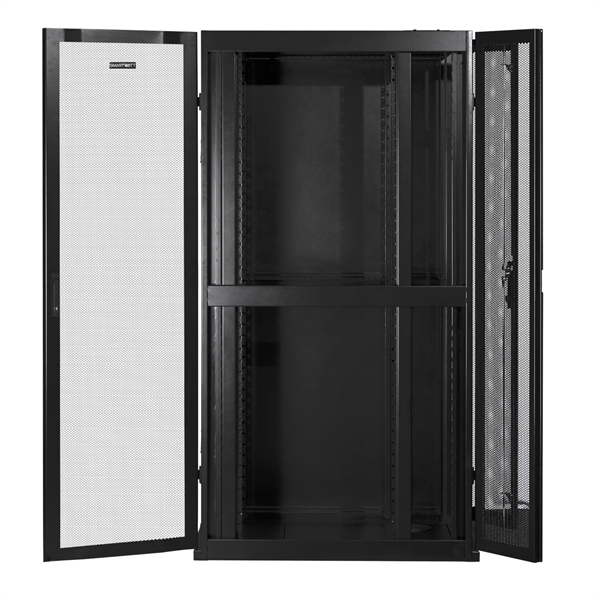 Серверный шкаф SMARTWATT Серверный шкаф Rack S-Series 42U 600x1070мм, двери с перфорацией, боковые п