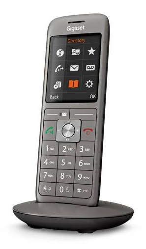 Трубка доп. Dect Gigaset CL660HX HSB RUS черный для CL660