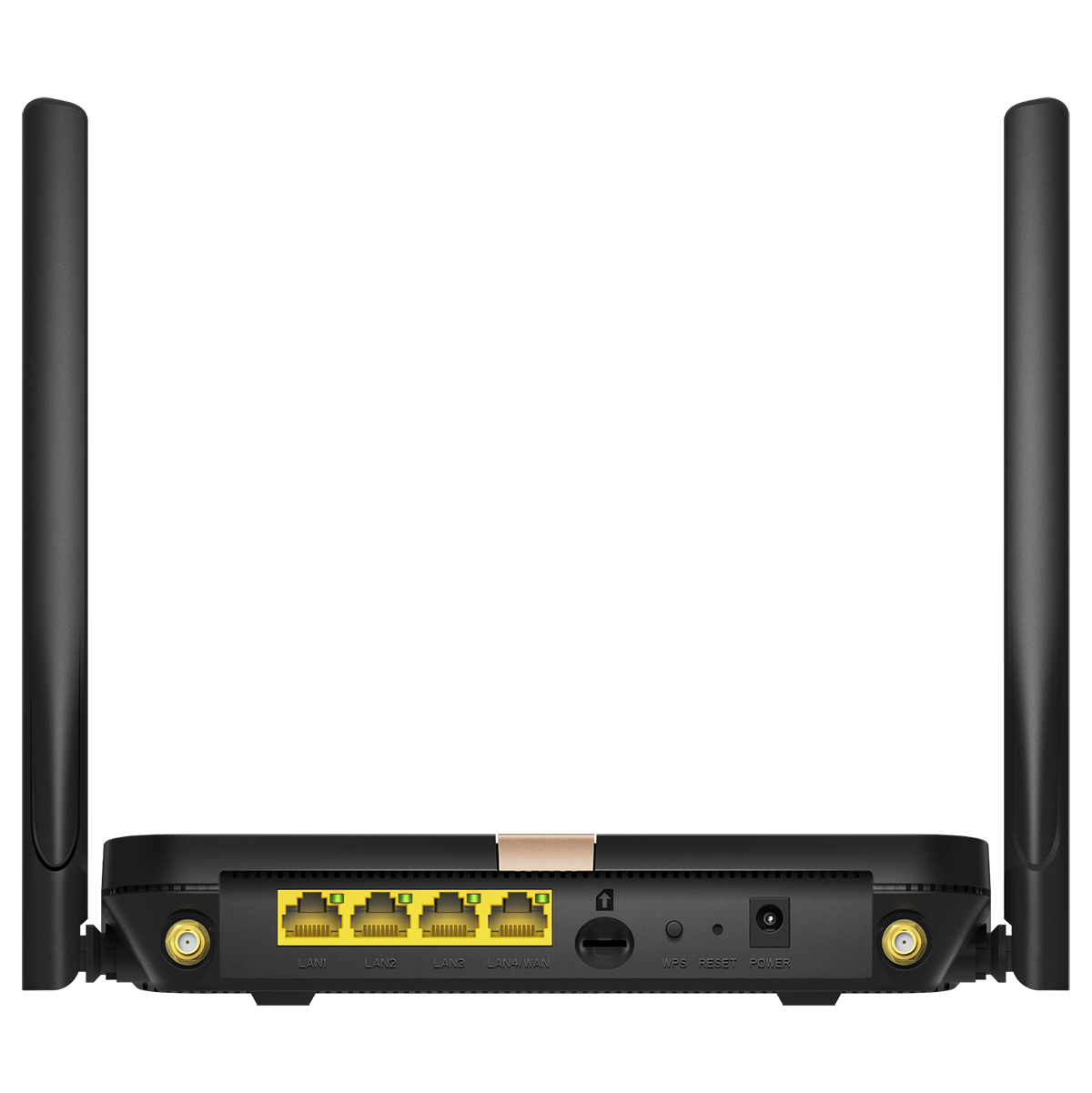 Роутер беспроводной Cudy LT500D AC1200 10/100BASE-TX/4G cat. 4 черный