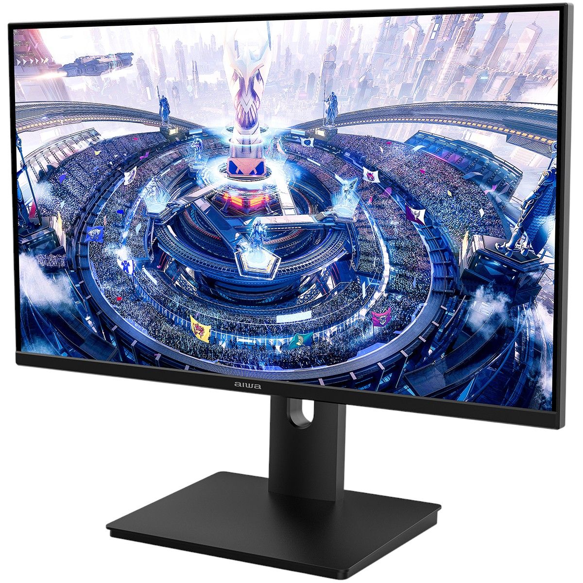 Монитор 27" AIWA MQ271A  IPS, 2560x1440, 100Hz, 4ms, 300сd/m, 1500:1, HDR | HDMI(2.0), DP(1.2),