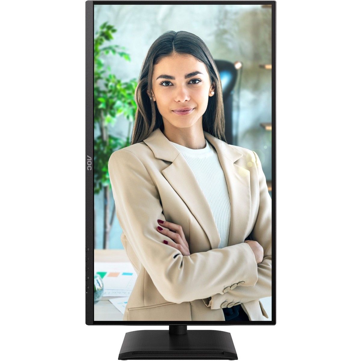 Монитор 27" AOC Q27P4U  IPS, 2560x1440, 120Hz, 4ms, 350сd/m, 1500:1 | 2xHDMI(2.0), DP(1.2), Typ