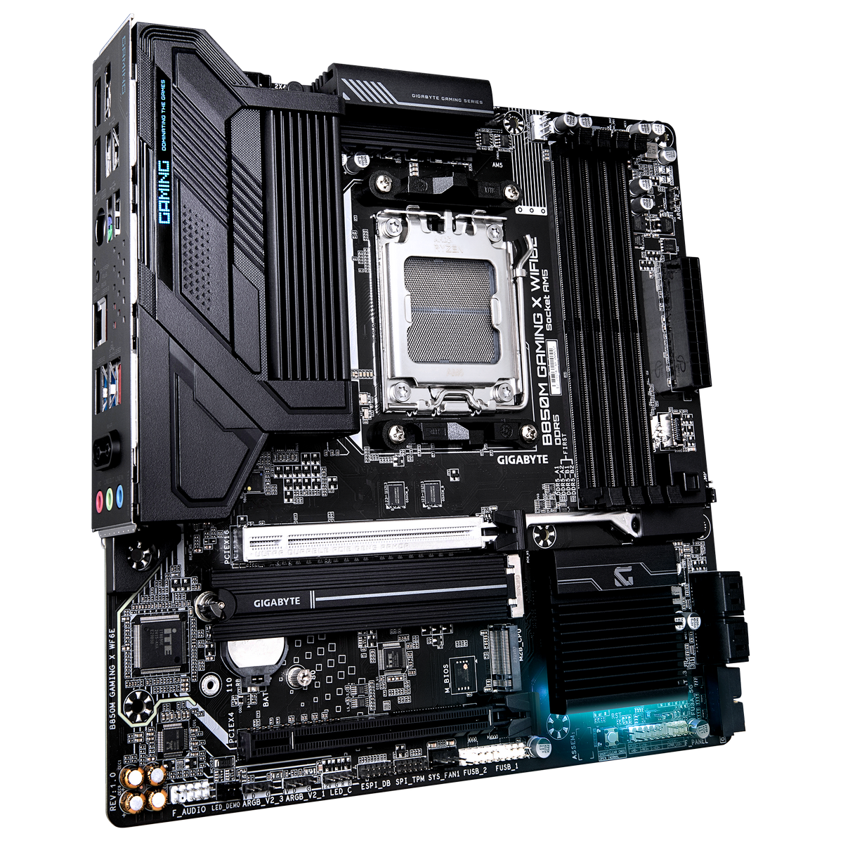 Материнская плата Gigabyte B850M GAMING X WIFI6E, RTL