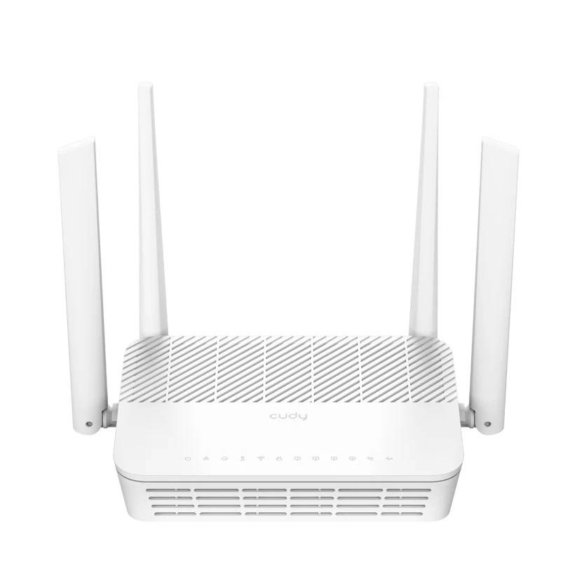 Маршрутизатор CUDY  GP3000V  AX3000 Wi-Fi 6 VoIP GPON Router Dual Band Gigabit xPON Router, Realtek 