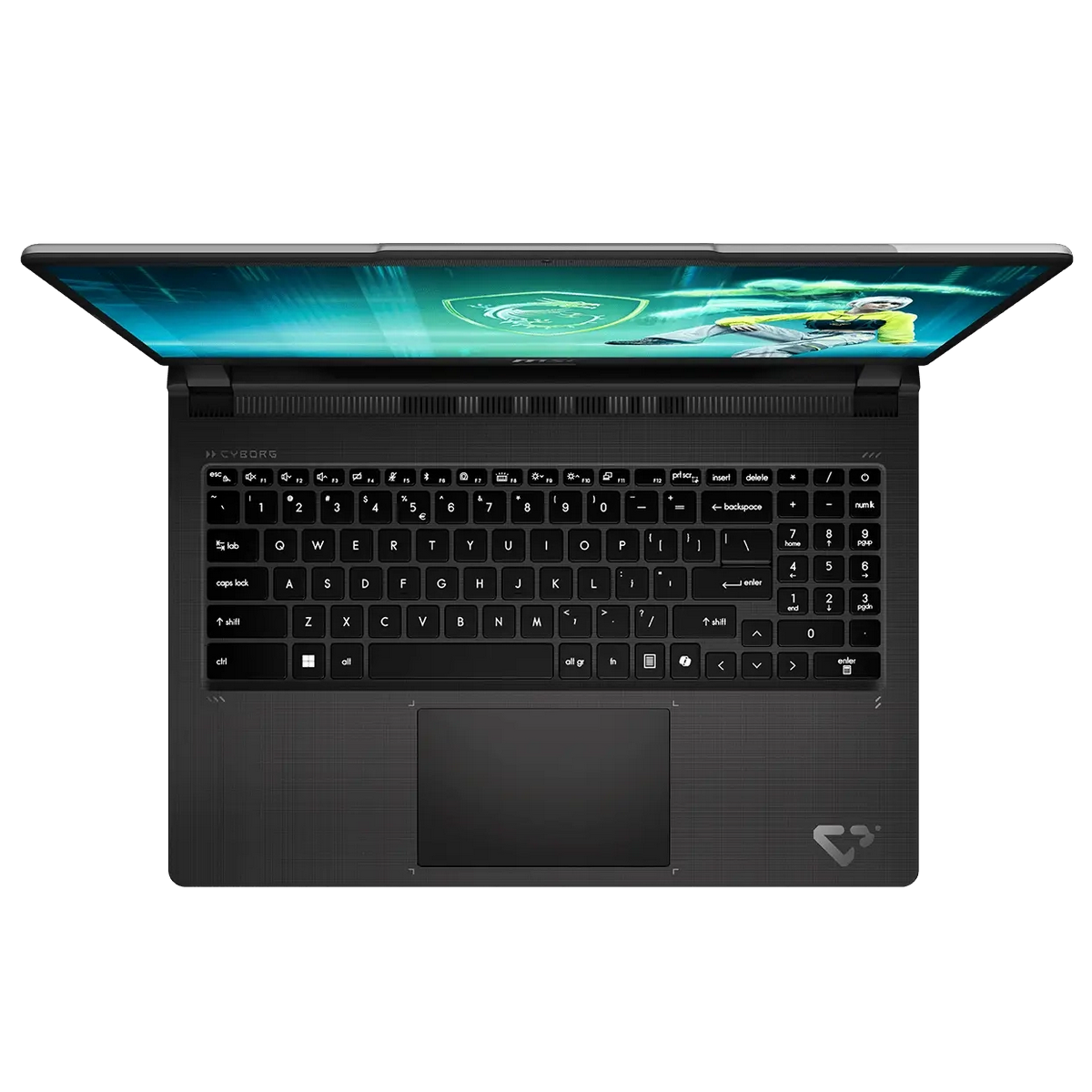 ноутбук MSI Cyborg 15 Max C2WG Core i7-240H 15.6" FHD (1920*1080),144Hz IPS DDR5 16GB ,1TB SSD,NV RT