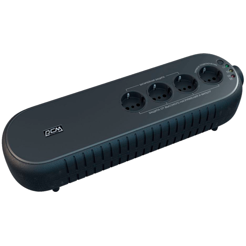 Источник бесперебойного питания Powercom WOW 1000U 500Вт 1000ВА черный