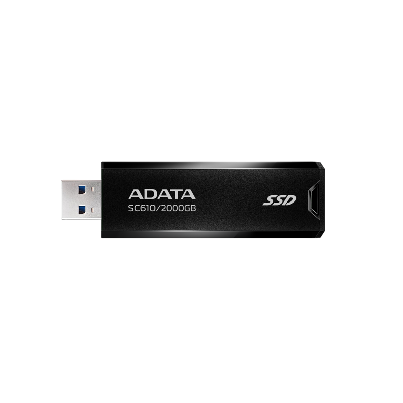 SSD внешний 2TB USB 3.2 BLACK SC610-2000G-CBK/RD ADATA