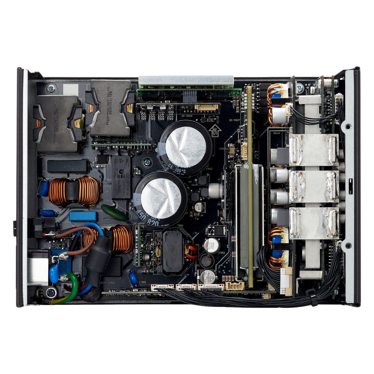 Блок питания ADATA XPG FUSION 1600 TITANIUM 1600W, APFC, 80 Plus TITANIUM, 135mm fan, full modular (