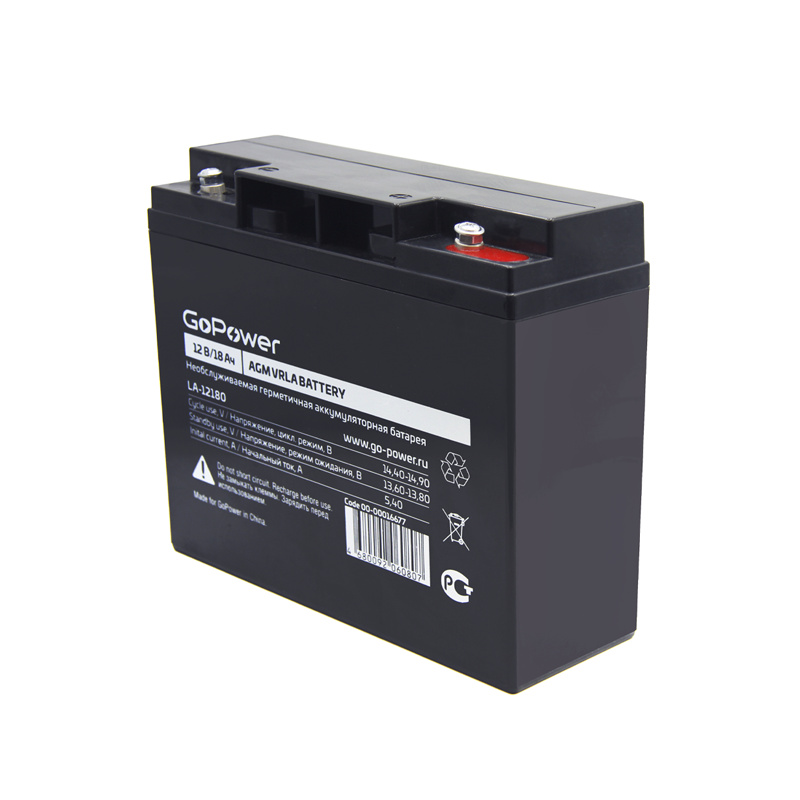GoPower LA-12180 (12V / 18Ah)