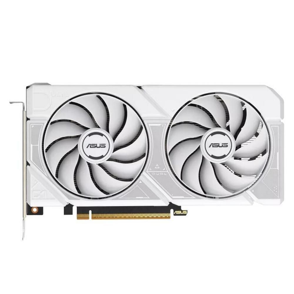 Видеокарта Asus PCI-E 5.0 DUAL-RTX5060-O8G-WHITE NVIDIA GeForce RTX 5060 8Gb 128bit GDDR7 2535/28000
