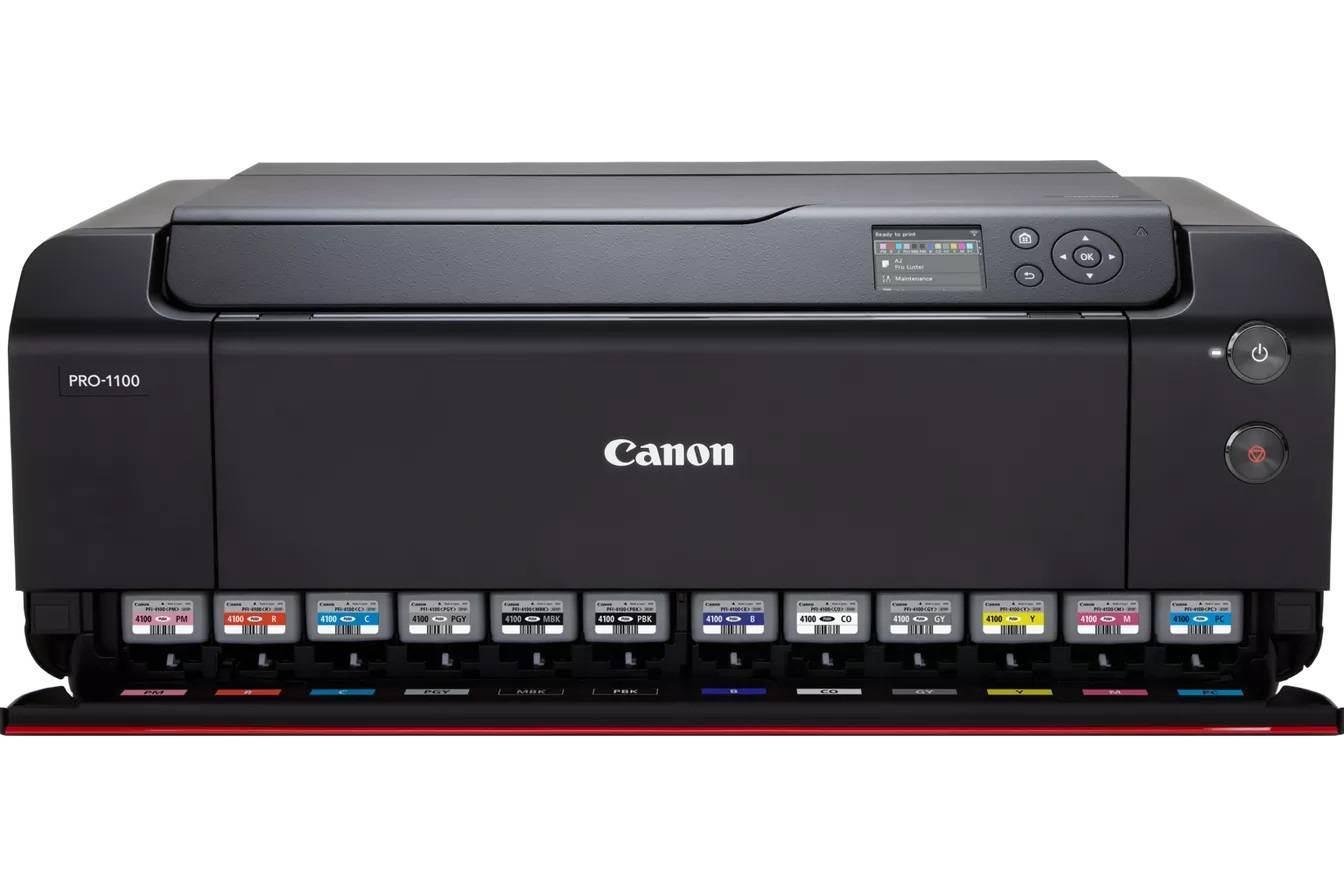 Фотопринтер струйный Canon imagePROGRAF PRO-1100 ( A2, 12 цветов, WiFi/ Ethernet/ 80 мл) (без стенда