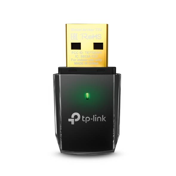 USB-адаптер TP-Link Archer T2U, AC600 Mini Dual Band Wi-Fi USB Adapter
