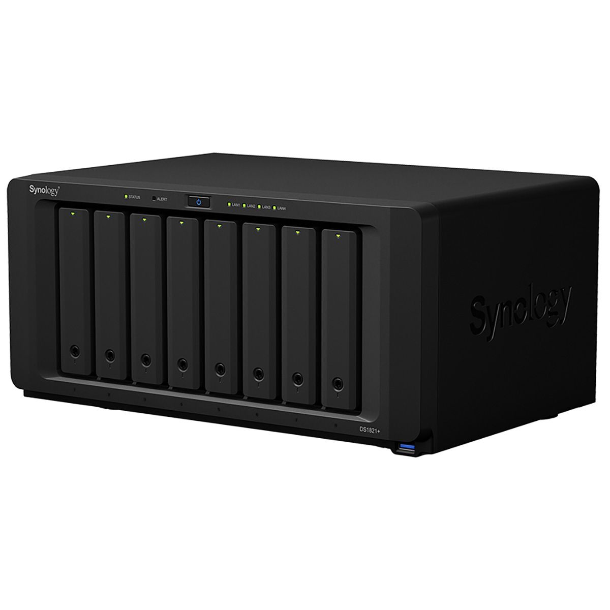 Сетевое хранилище 8x2.5"/3.5" SATA, AMD Ryzen V1500B/4x2.2GHz, 4GB DDR4, 4x1 Гбит/с, 4xUSB