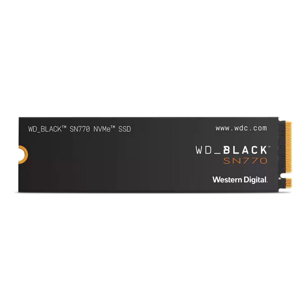 Накопитель SSD WD S PCIe 4.0 x4 1TB WDS100T3X0E Black SN770 M.2 2280