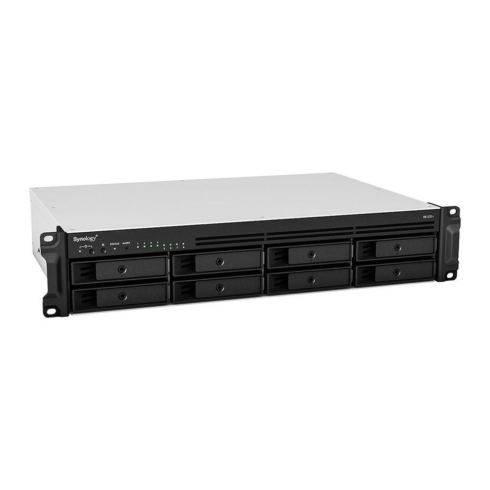 Система хранения данных Synology 2U/8bay QC 2,2GhzCPU/4Gb(32)/RAID0,1,5,6,10/upto 12HDD (1xRX418)/2x