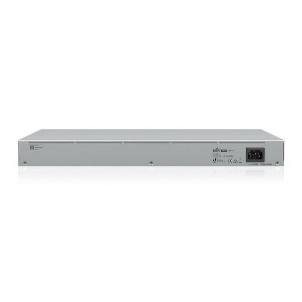 Коммутатор Ubiquiti UniFi Switch 48 PoE |USW-48-PoE| Ubiquiti PoE-коммутатор в стойку, 48х 1G RJ45, 