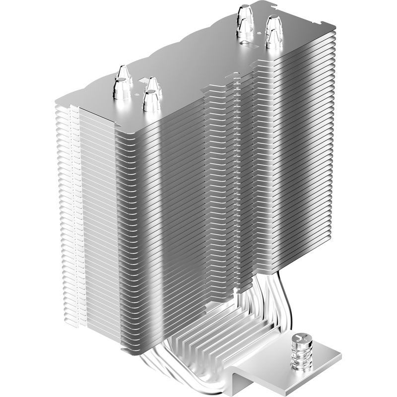 Кулер для процессора Ocypus Delta A40 EX BK Digital (200W, 4-pin PWM, LED temp., 157mm, Al/Cu, 4x6mm