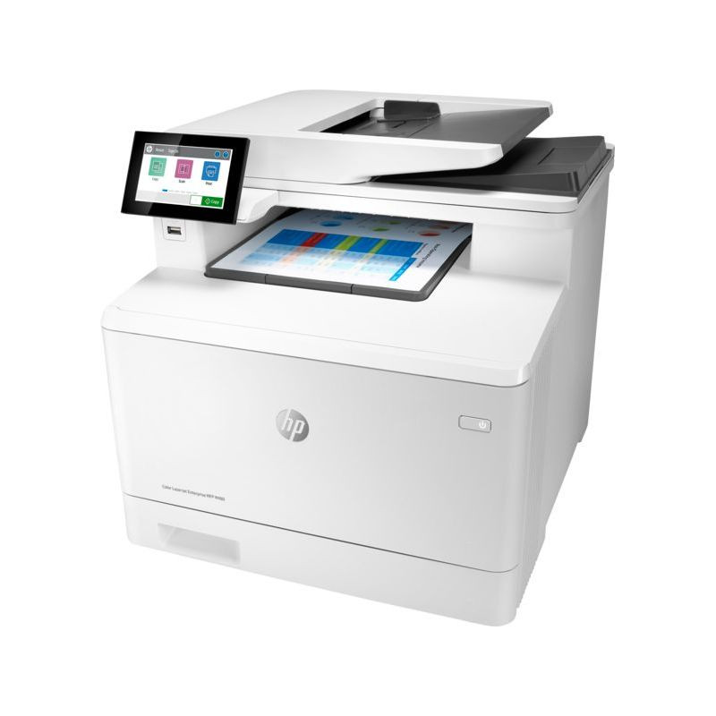 МФУ лазерный HP Color LaserJet Enterprise M480f (3QA55A) A4 Duplex Net белый
