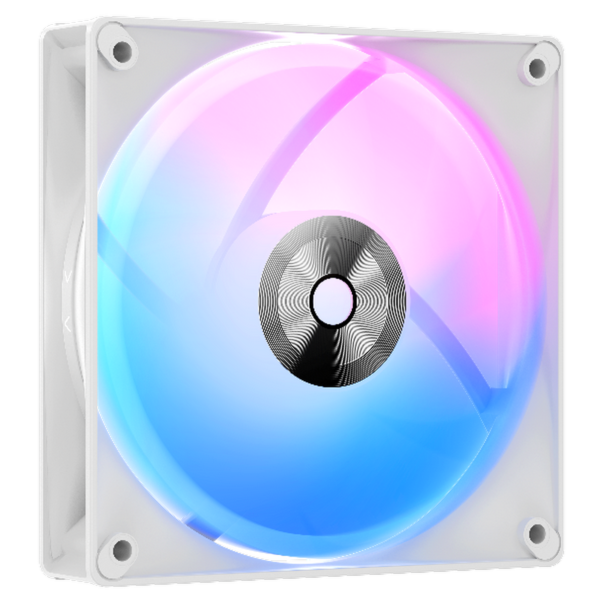 Вентилятор для корпуса Ocypus Delta F12 WH ARGB 3 IN 1, 120x120x25mm, 4-PIN PWM, 500-2000 RPM, 29 DB