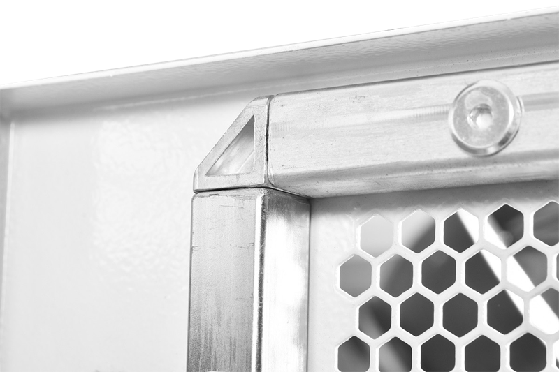 Шкаф ЦМО Шкаф телекоммуникационный напольный 42U (600x1000) дверь перфорированная 2 шт., цвет чёрный