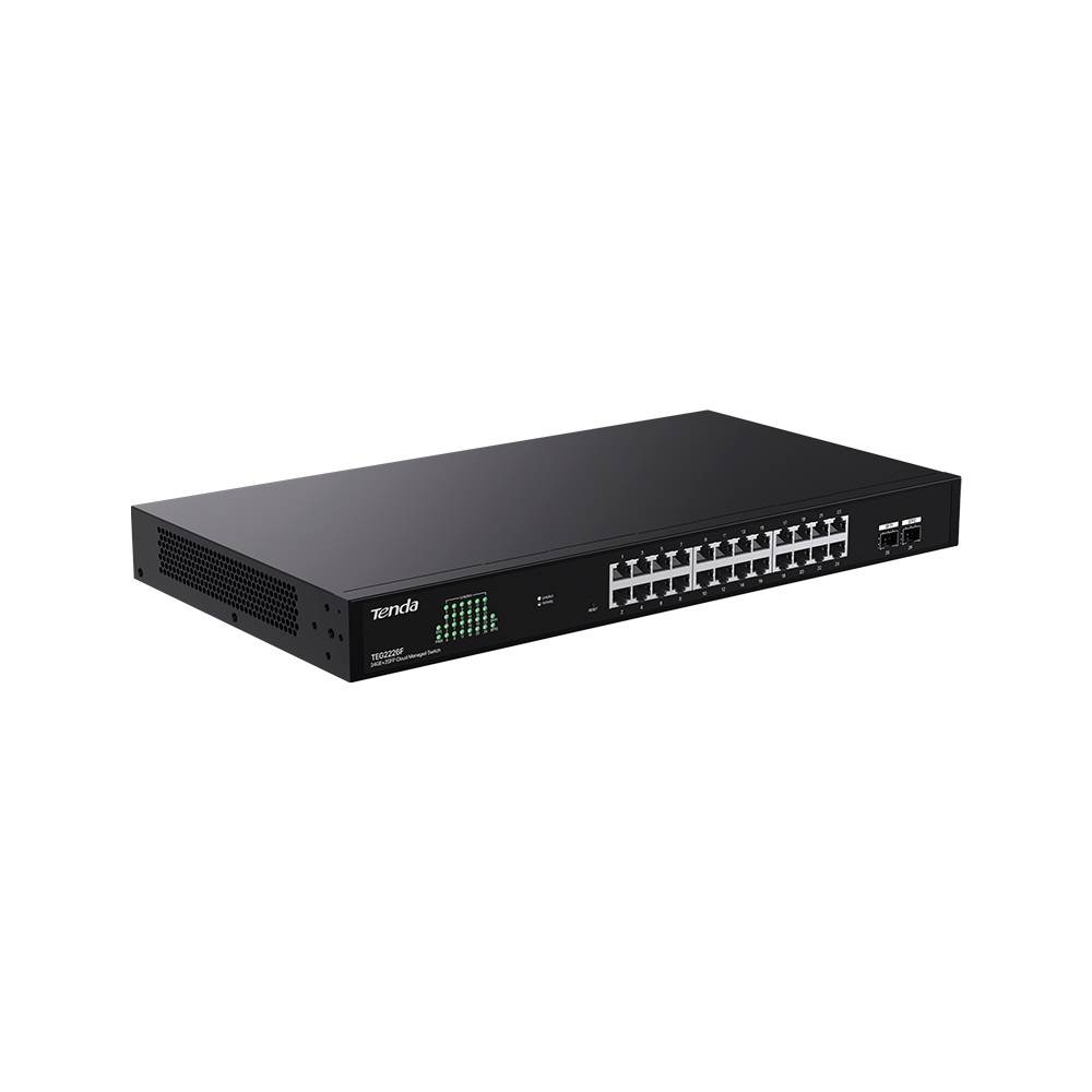 Коммутатор 26PORT 24GE+2SFP TEG2226F TENDA