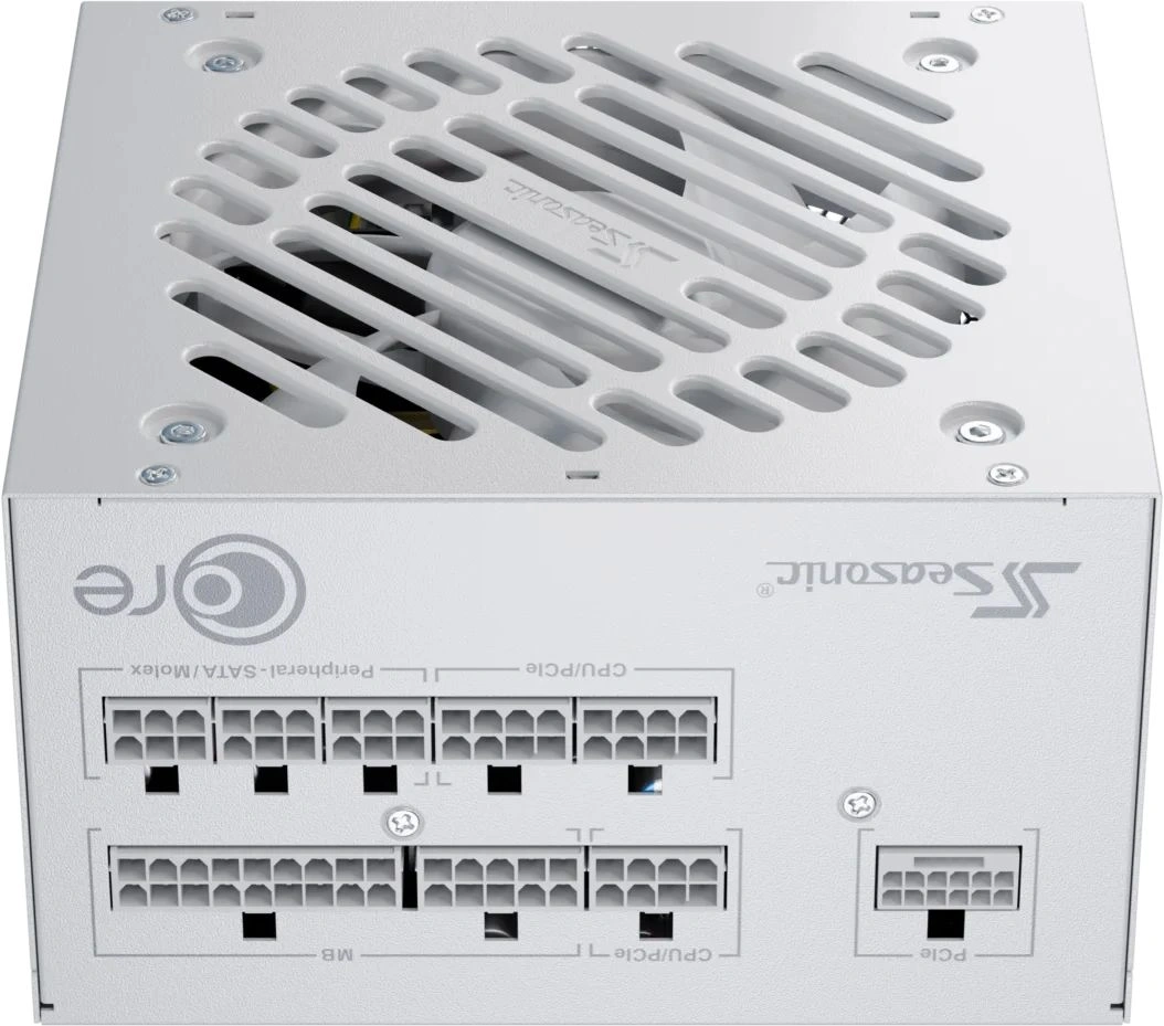 Блок питания Seasonic ATX 850W Core GX-850 White Gen.5 80+ gold (20+4pin) APFC 120mm fan 6xSATA Cab 