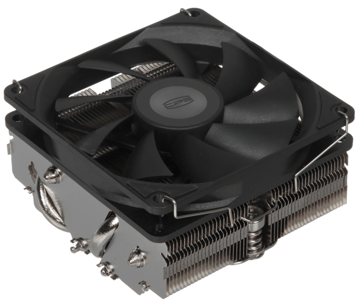 Кулер для процессора PCCooler RC400-53 (125W, 4-pin PWM, 53.5mm, Al/Cu, 4x6mm, 1x92mm, 43CFM, 31.2dB