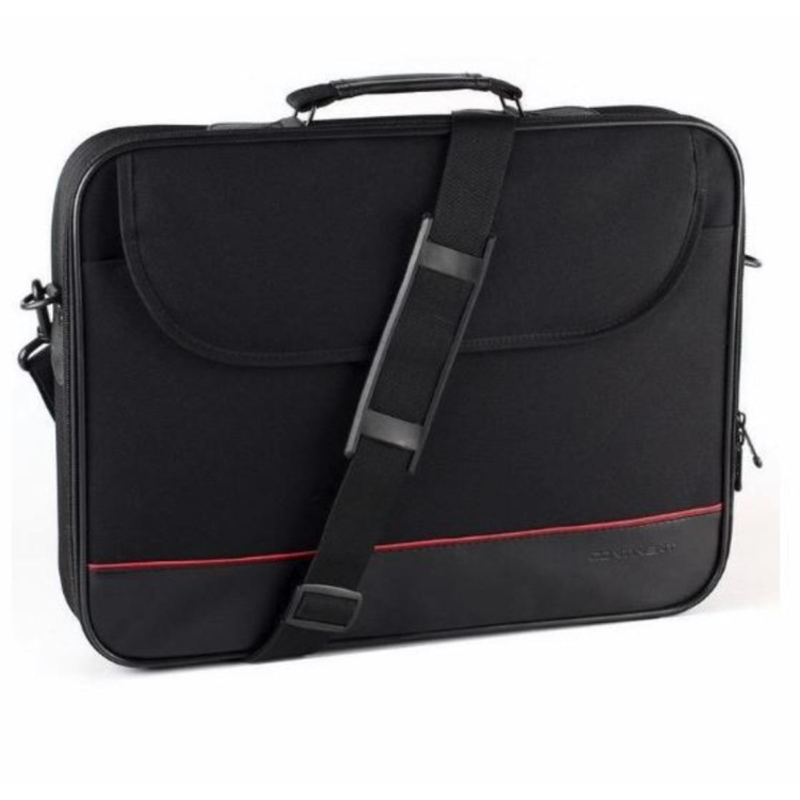 Сумка для ноутбука 15.6" Continent CC-100 BK черный/красный полиэстер