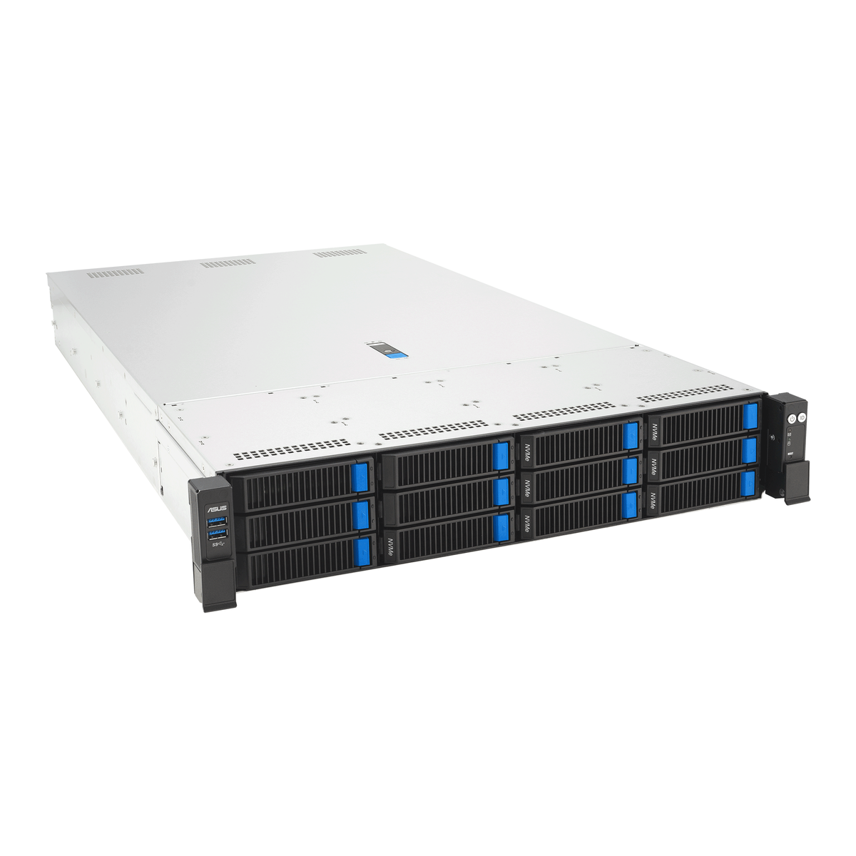 Серверная платформа ASUS RS720-E12-RS12U 2U ( 2 x Socket LGA4710, 32xDDR5, 12x2.5/3.5 HDD HS, 2xM.2-