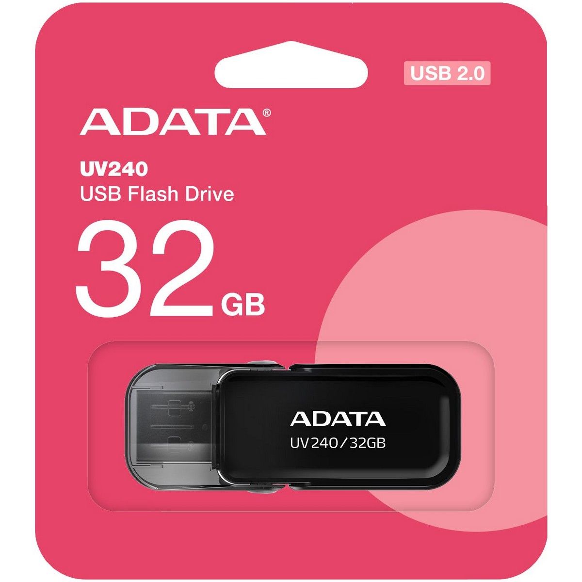 Флеш Диск A-Data 32Gb UV240 AUV240-32G-RBK USB2.0 черный