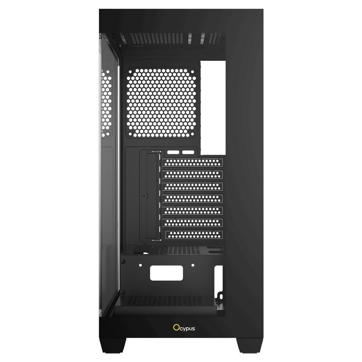 Корпус для ПК Case Ocypus Gamma C72 BK ATX / win / black / no PSU / Tempered Glass