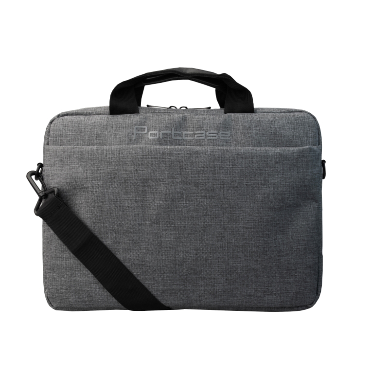 Сумка для ноутбука 14" Portcase KCB-164 серый полиэстер (KCB-164 GREY)