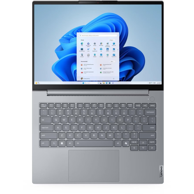 Ноутбук Lenovo ThinkBook 14 G8 IAL 14" WUXGA (1920x1200) IPS 300N, Ultra 7 255H, 1x16GB DDR5-5600, 5
