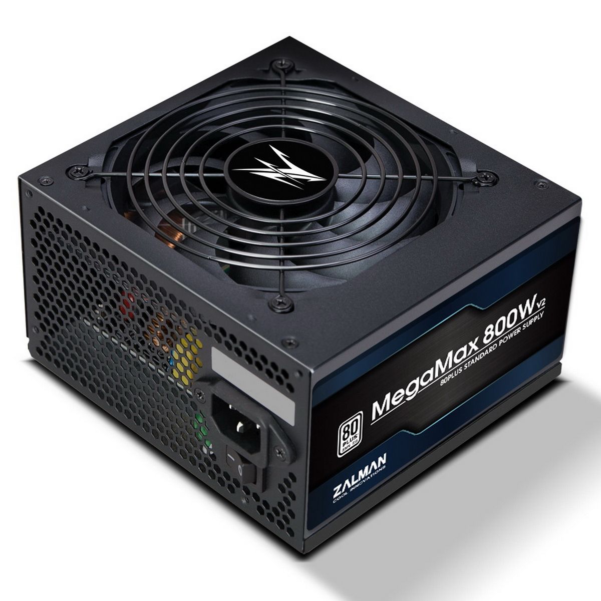 Блок питания Zalman ZM800-TXII, 800W, ATX12V v2.31, APFC, 12cm Fan, 80+ 230V EU, Retail