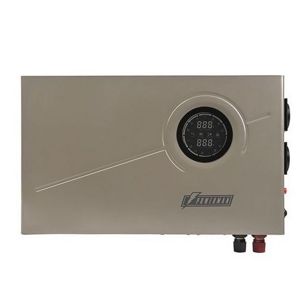 ИБП POWERMAN Smart 500 INV Silver Мощность 500 ВА / 300 Вт, розетки Shuko - 2 шт. Стабилизирует напр