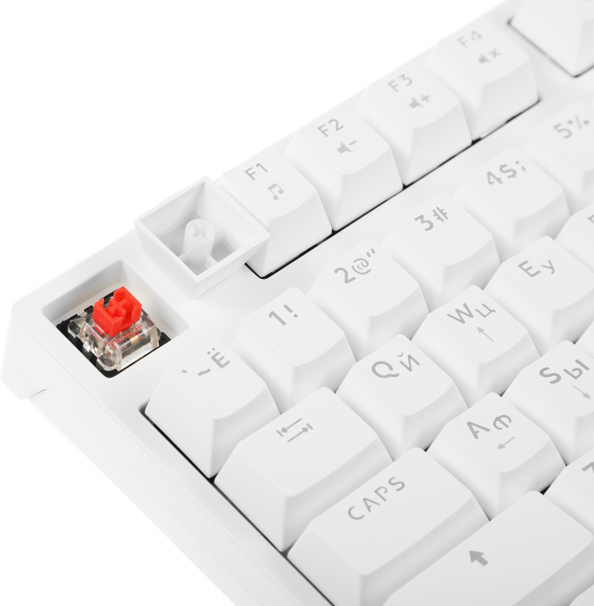 Клавиатура Defender Ivory GK-579 механическая белый USB Multimedia for gamer LED (45579)