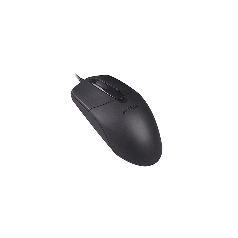 Мышь A4Tech OP-720 черный оптическая 1200dpi USB 3but (OP-720 USB (BLACK))