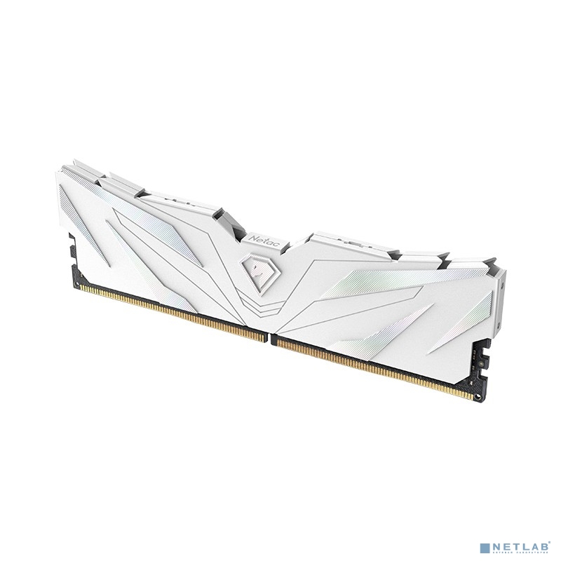 Оперативная память Netac Shadow II 16GB DDR5-4800 (PC5-38400) C40 40-40-40-77 1.1V NTSWD5P48SP-16W
