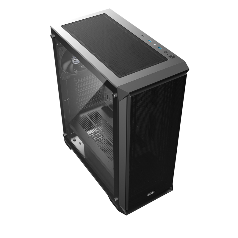 Корпус Raijintek ARCADIA 41, Midi-Tower, TG, 1x120mm, 2xUSB-A 3.0 + 1xUSB-C, ATX, mATX, mITX Black