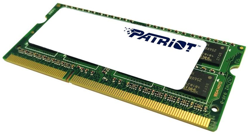 Память DDR3L 8Gb 1600MHz Patriot PSD38G1600L2S RTL PC3-12800 CL11 SO-DIMM 204-pin 1.35В dual rank Re