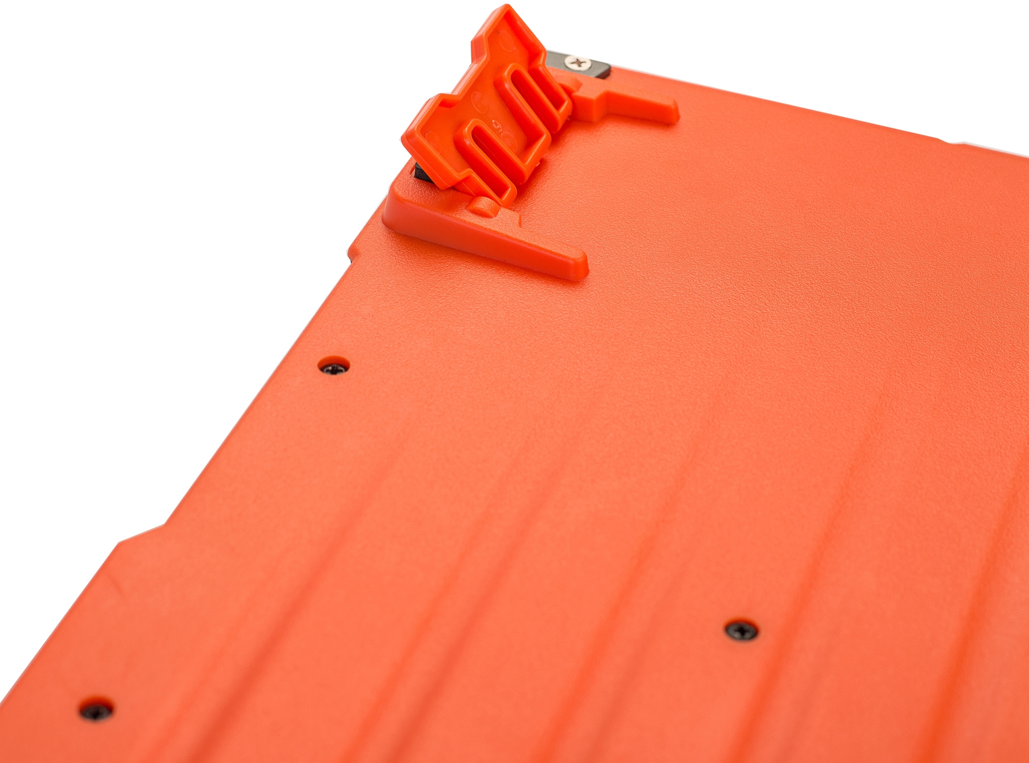 Клавиатура Оклик 717G BLACK DEATH черный/оранжевый USB Multimedia for gamer LED (476395)