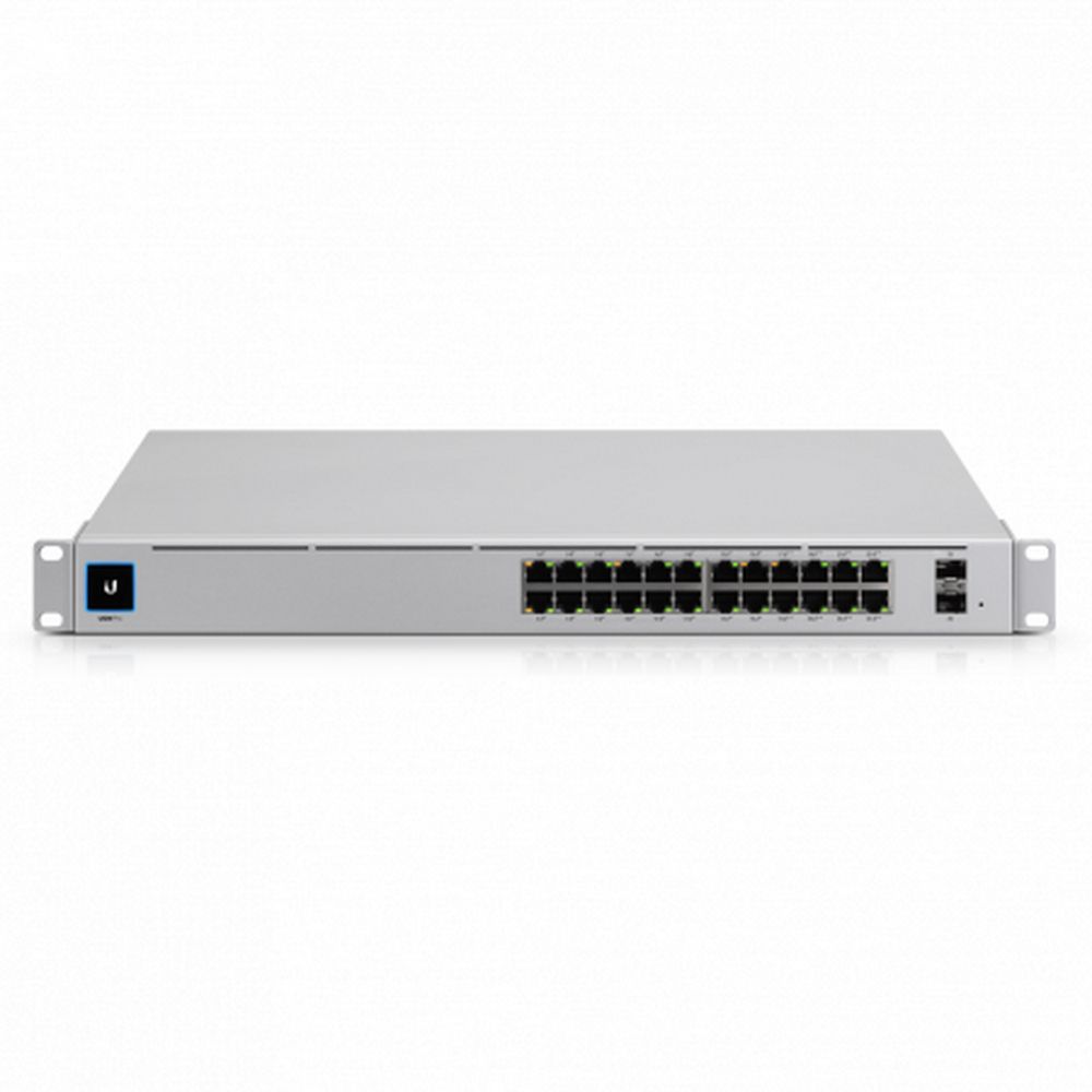 Коммутатор Ubiquiti UniFi Switch Pro 24 PoE |USW-Pro-24-POE| Ubiquiti PoE-коммутатор в стойку, 24х 1