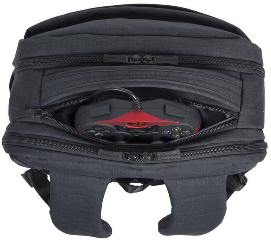 Рюкзак для ноутбука 17.3" Riva 8365 черный полиэстер (8365 BLACK)
