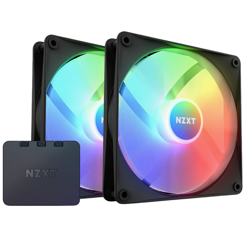 NZXT F140 RGB Core Twin Pack RF-C14DF-B1
