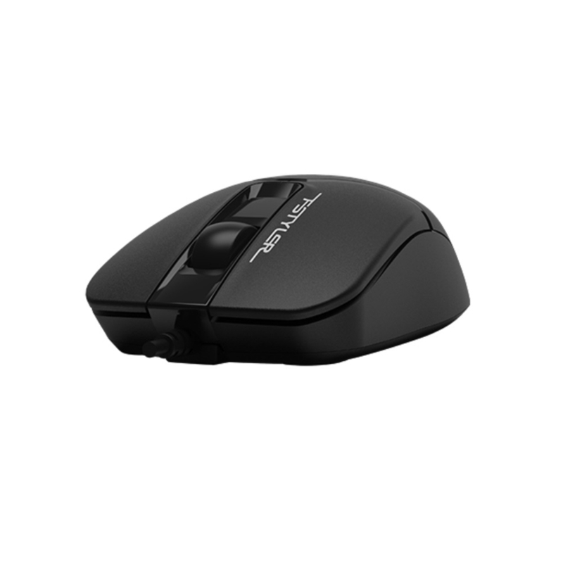 Мышь A4Tech Fstyler FM12S черный оптическая 1200dpi silent USB 3but (FM12S BLACK)