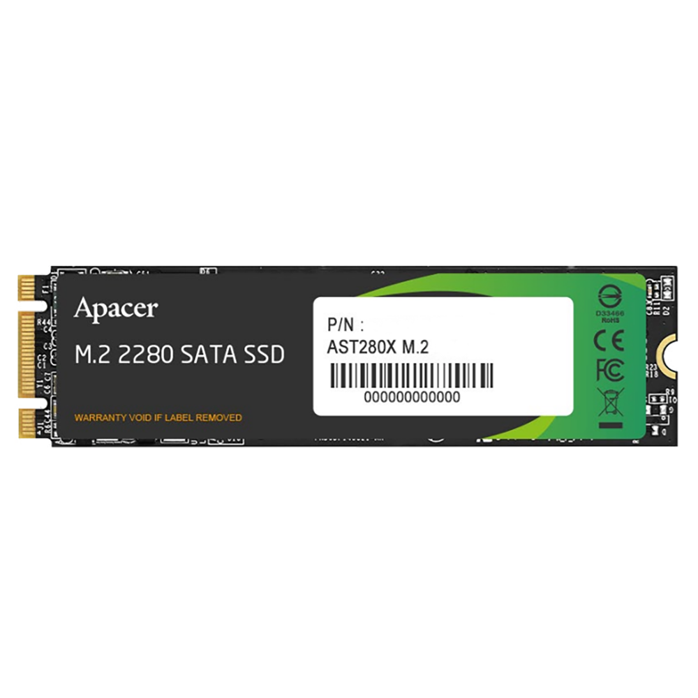 Твердотельный накопитель SSD Apacer M.2 2280 512GB AST280X SATA 6Gb/s