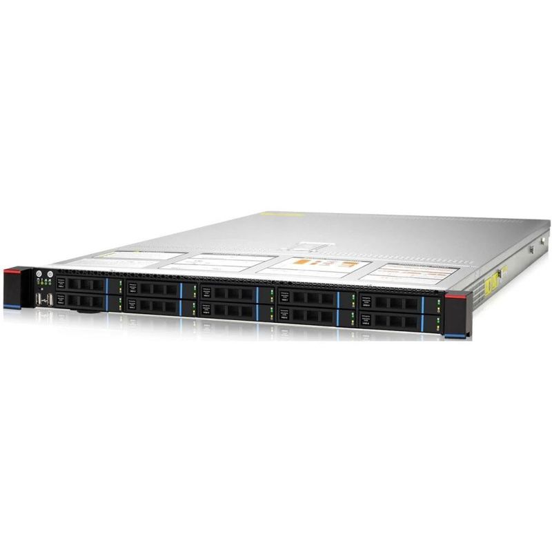 Серверная платформа Gooxi SL101-D10R-G3 1U 10bay server,  2pcs of riser cards 1300W 1+1 PSU EU power