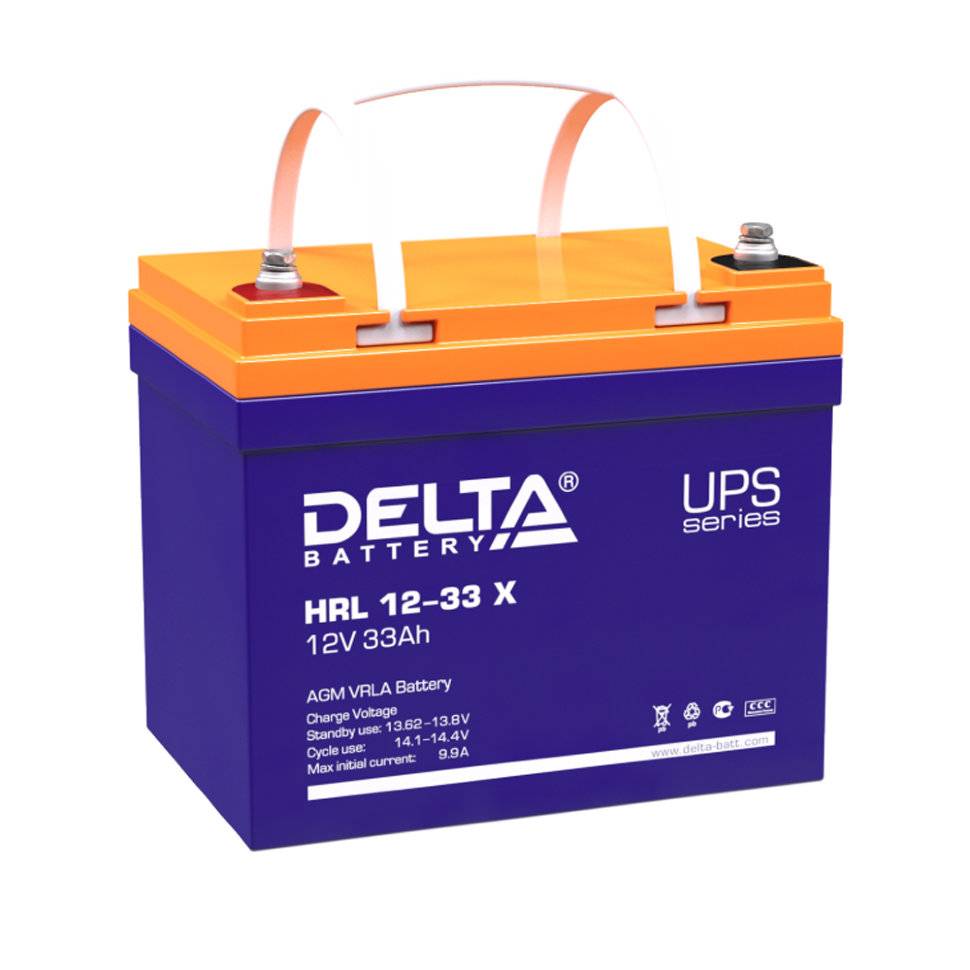 Аккумуляторная батарея DELTA BATTERY HRL 12-33 X