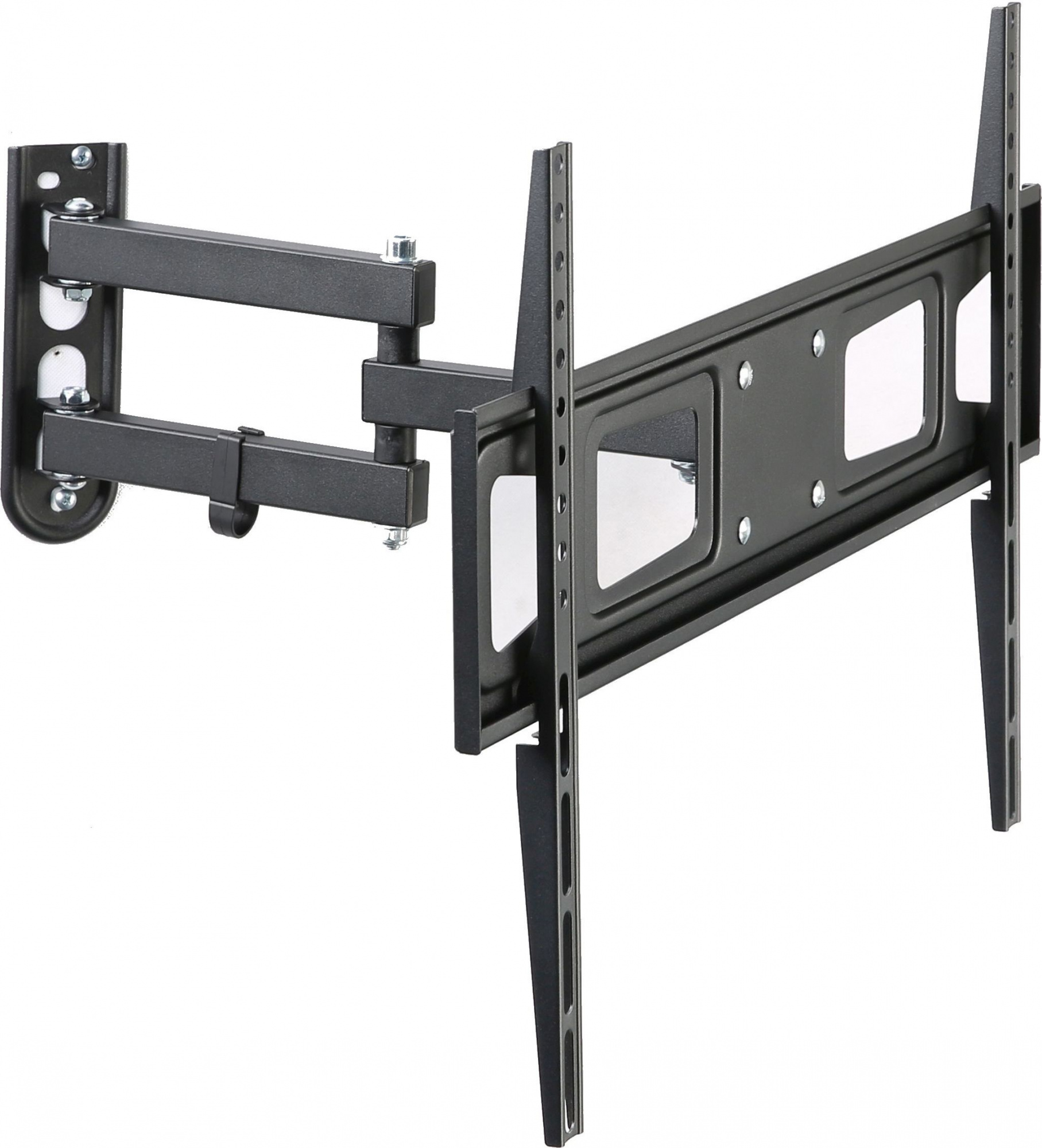 Кронштейн для телевизора Hama R1 118157 черный 37"-75" макс.30кг настенный поворотно-выдвижной и нак