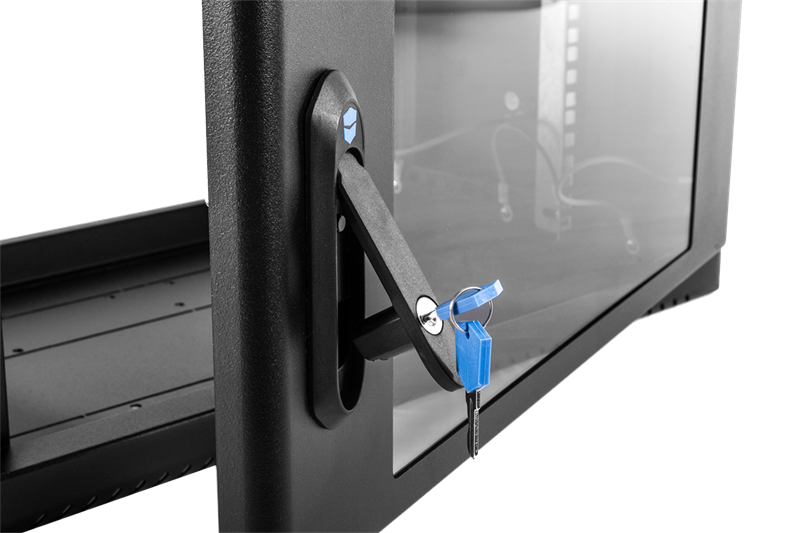 Шкаф ЦМО Шкаф телекоммуникационный настенный сварной 6U (600  650) съёмные стенки, дверь стекло, чёр