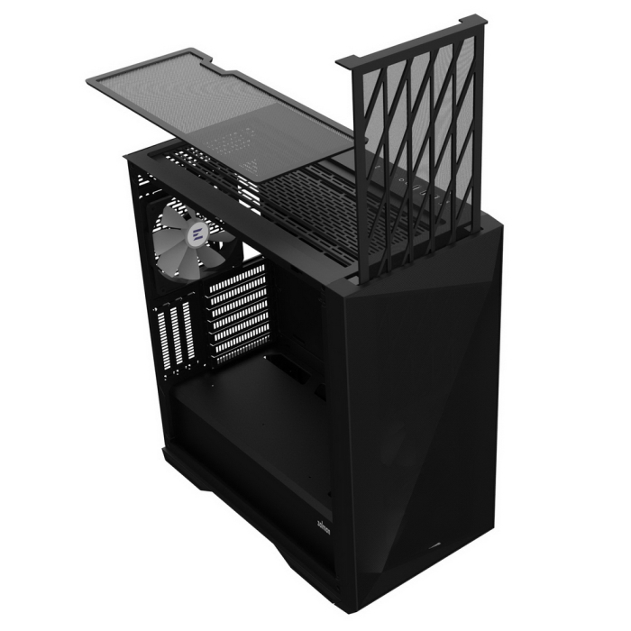 корпус ZALMAN Z9 Iceberg MS Black, EATX, BLACK, WINDOW, 4x3.5", 5x2.5", 2xUSB2.0, 2xUSB3.0, 1xUSB 3.